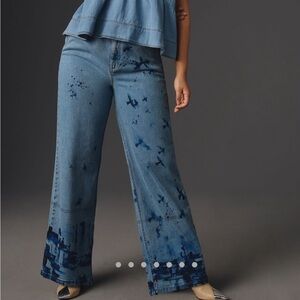 Manel Villalonga for Pilcro Eventide Trouser High-Rise Wide-Leg Jeans